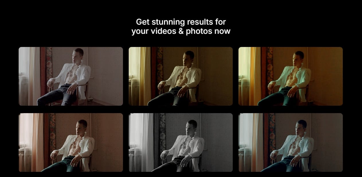 Colorify Cinematic LUTs